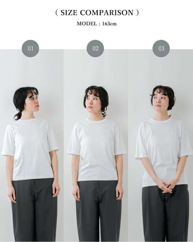 ホシイトデアウ Tシャツ HOSHII TO DEAU aranciato別注 コットン ソフト ストレッチ ハーフスリーブ Tシャツ lf09a-04_16