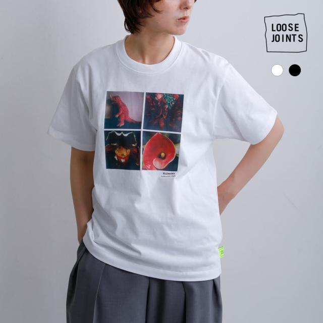 [2026aw新作]LOOSE JOINTS ルーズジョインツ コットン 半袖 Tシャツ NOBUYOSHI ARAKI FLOWERS S/S TEE lf26js008na レディース 秋冬 12,210円