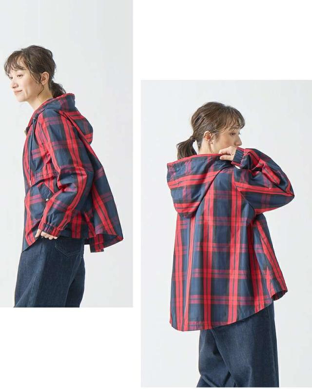 ケレン kelen  チェック フーディー ジャケット “VICKY” lkl24fjk2037 アウター  ☆☆ クーポン対象