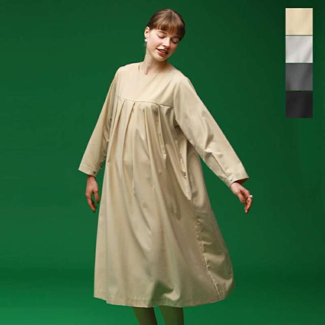 50%OFF ケレン ワンピース kelen タック デザイン ドレス “HILA” lkl25hop2102 クーポン対象