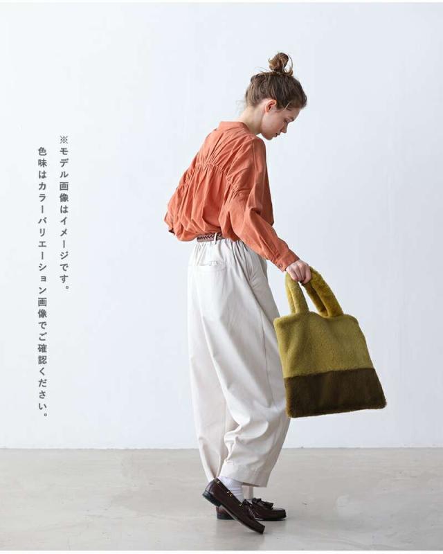 ケレン ブラウス kelen  バックギャザー デザイン ワイド ブラウス “WIYAM” lkl25fbl2249  ☆☆ クーポン対象