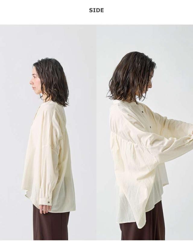 ケレン ブラウス kelen  バックギャザー デザイン ワイド ブラウス “WIYAM” lkl25fbl2249  ☆☆ クーポン対象