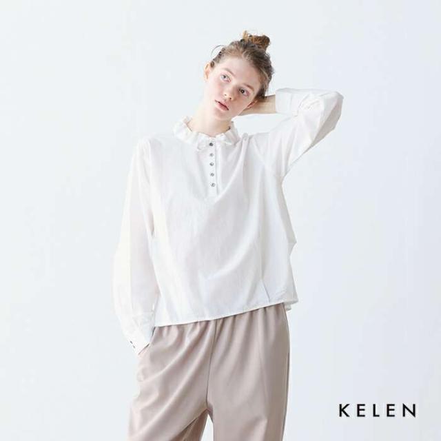 ケレン ブラウス kelen  デザイン カラー ブラウス “AMIA” lkl25fbl2250  クーポン対象