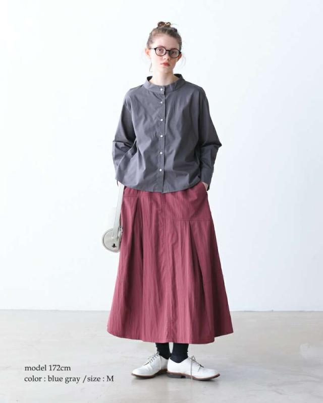 ケレン ブラウス kelen  コットン スタンドカラー ブラウス “LAFU” lkl25fbl2257  クーポン対象