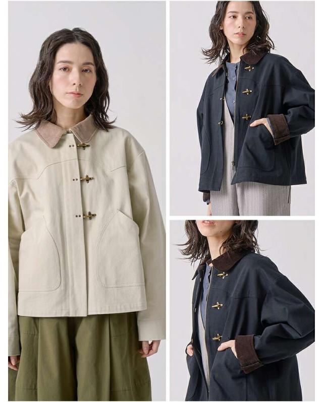 ケレン kelen  コットン ウエスタン ワークウェア ジャケット “YEYA” lkl25fjk2070 アウター  クーポン対象