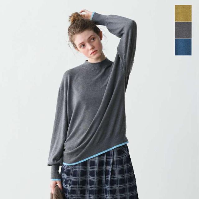 ケレン ニット セーター kelen  ポイント カラー デザイン ニット トップス “FINI” lkl25fkn2001  ☆☆ クーポン対象