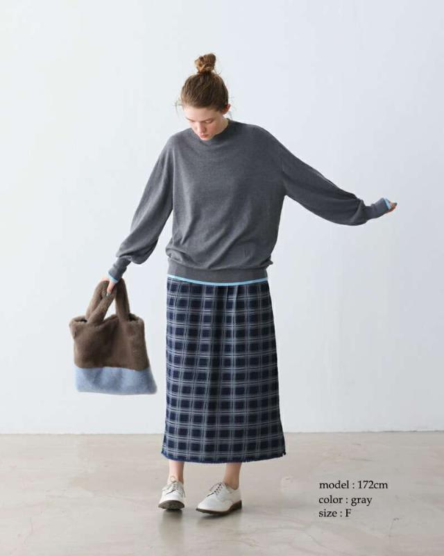 ケレン ニット セーター kelen  ポイント カラー デザイン ニット トップス “FINI” lkl25fkn2001  ☆☆ クーポン対象