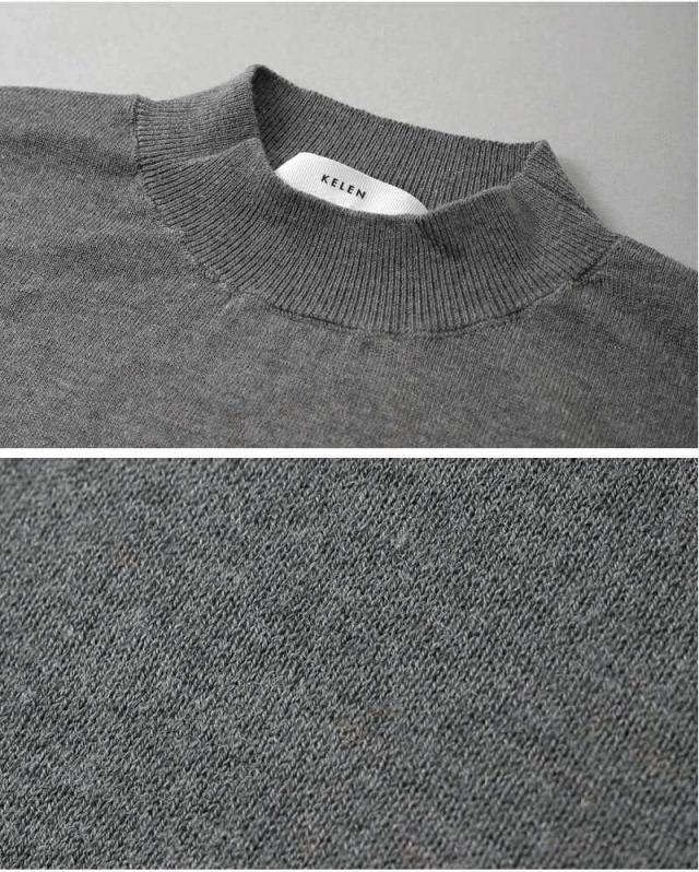 ケレン ニット セーター kelen  ポイント カラー デザイン ニット トップス “FINI” lkl25fkn2001  ☆☆ クーポン対象