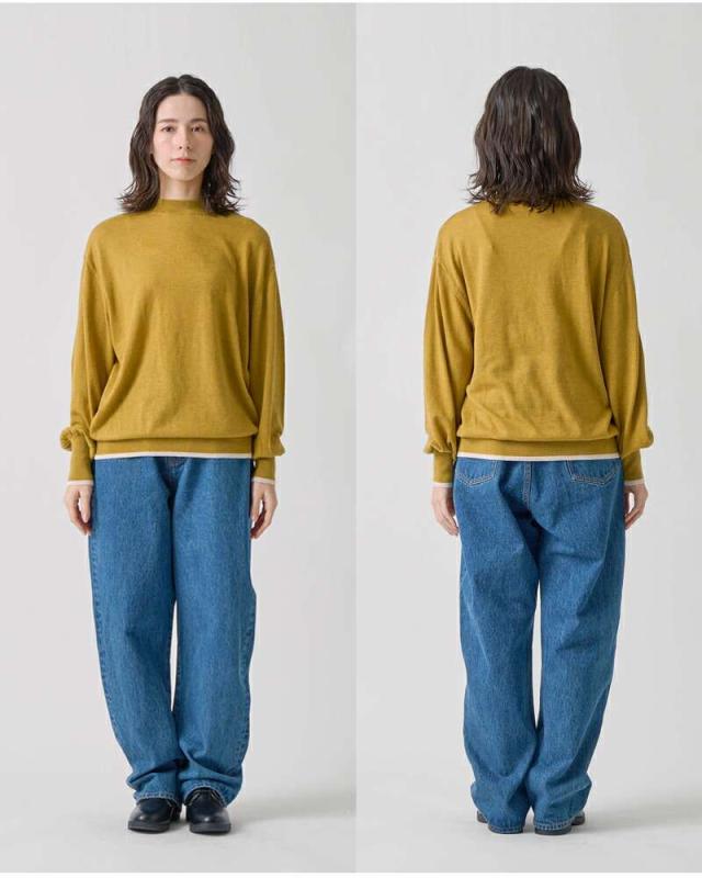 ケレン ニット セーター kelen  ポイント カラー デザイン ニット トップス “FINI” lkl25fkn2001  ☆☆ クーポン対象