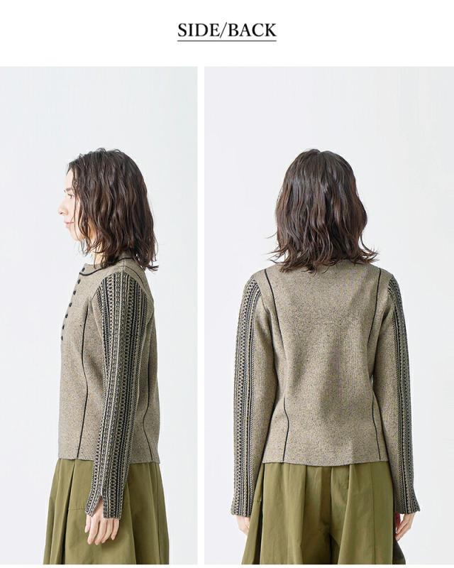 kelen ケレン  デザイン ニット トップス “GRUA” lkl25fkn2002-yo 2025aw新作 レディース クーポン対象