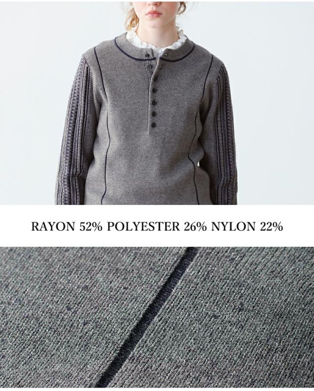 kelen ケレン  デザイン ニット トップス “GRUA” lkl25fkn2002-yo 2025aw新作 レディース クーポン対象