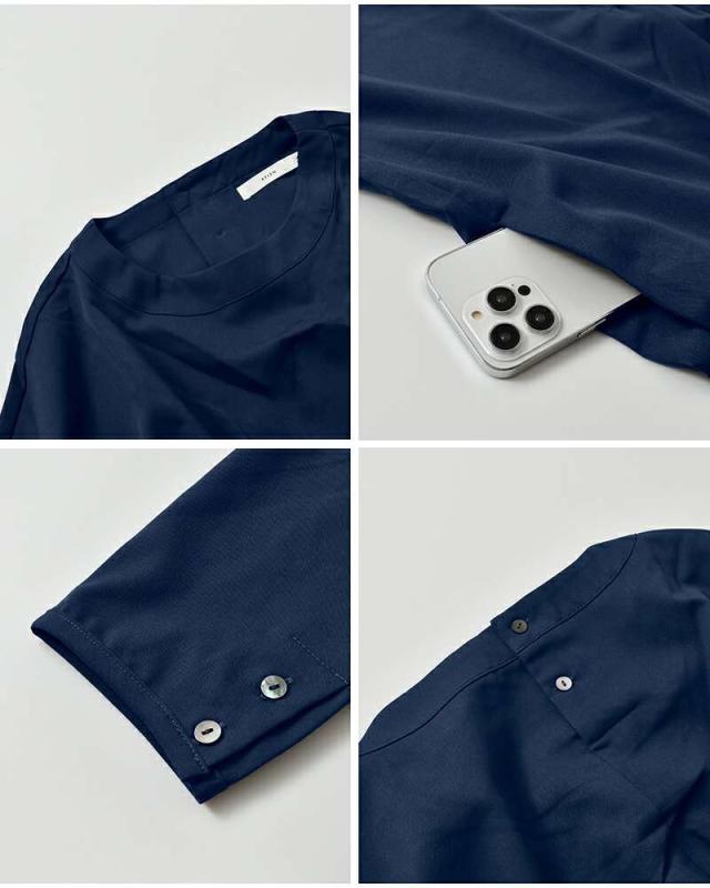 ケレン ワンピース kelen  ウエストギャザー コクーンシルエット ワンピース “BARCA” lkl25fop2116  クーポン対象