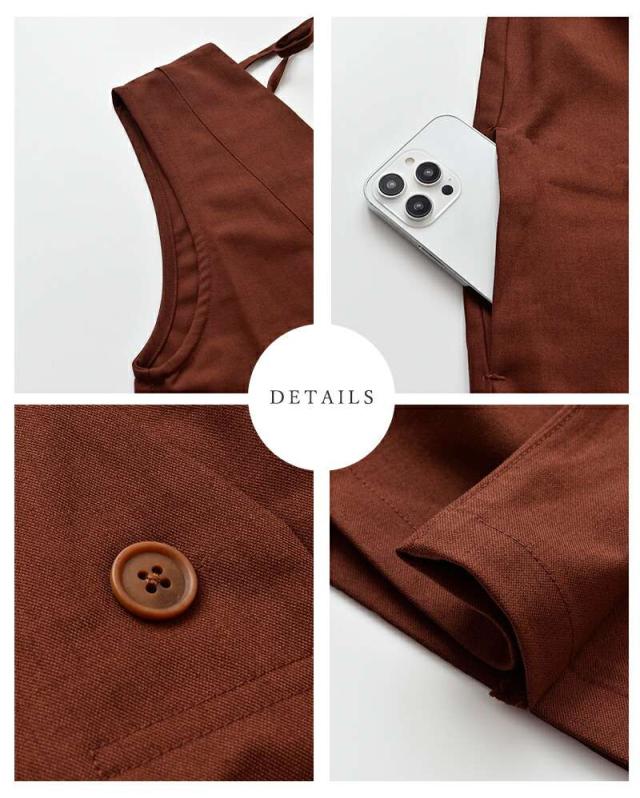 ケレン スカート kelen  2way Vネック エプロン ワンピース “YONGI” lkl25fop2118  クーポン対象