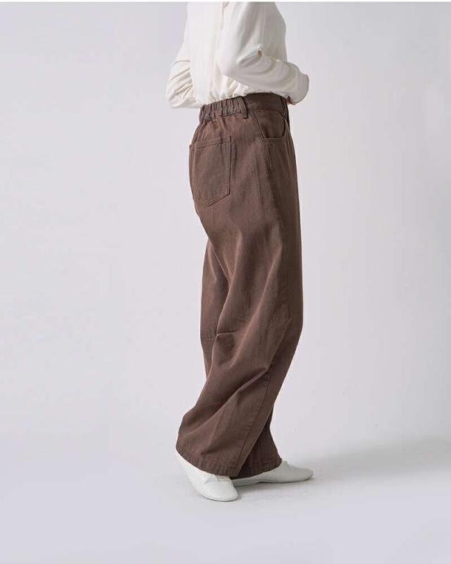 ケレン kelen  カーブ デザイン カラー デニムパンツ “HEDY” lkl25fpt2112 パンツ  ☆☆ クーポン対象