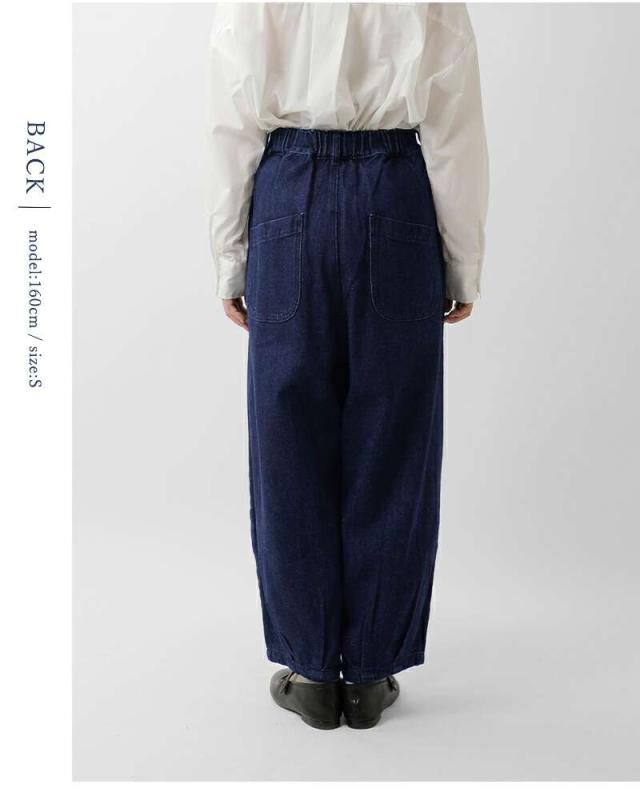ケレン kelen ヘムデザイン コクーンシルエット デニムパンツ “SAFY” lkl25fpt2114 パンツ ☆☆ クーポン対象