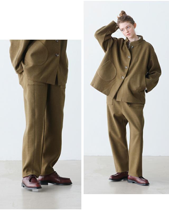 kelen ケレン デザイン ポケット テーパード トラウザー パンツ “LEDO” lkl25fpt2115-yo 2025aw新作 レディース クーポン対象