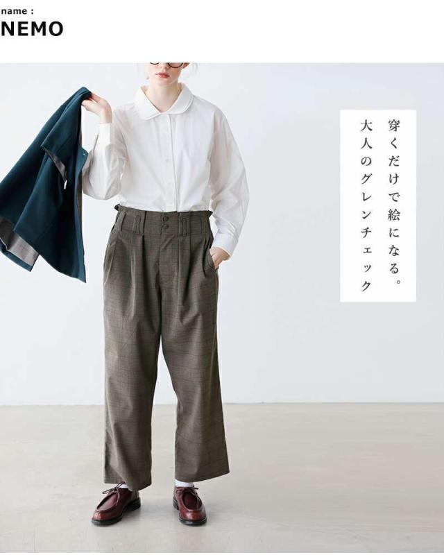 ケレン kelen  ウエスト タック デザイン パンツ “CIAN” lkl25fpt2118 パンツ  クーポン対象