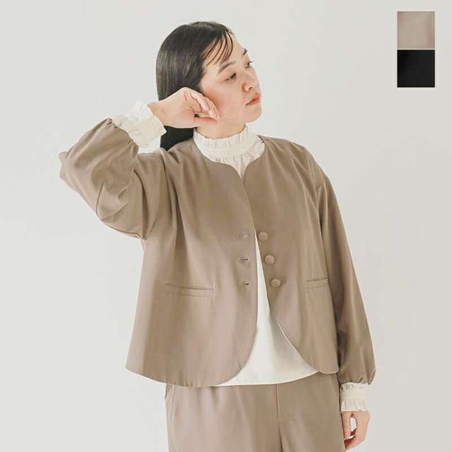 ケレン kelen デザイン ネック ジャケット “SARAN” lkl25hjk2055 アウターの通販は