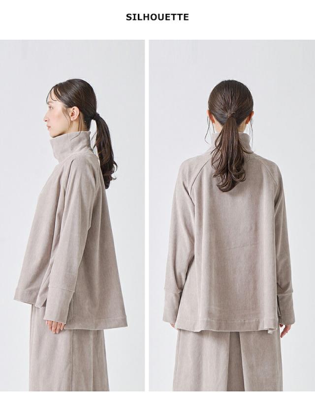 kelen ケレン  ストレッチ ジャージー ハイネック デザイン トップス “BONI” lkl25wcs2012 レディース 2025aw新作 ☆☆ クーポン対象