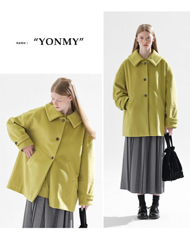 kelen ケレン  ビッグカラー Aライン コート “YONMY” lkl25wjk2078 レディース 2025aw新作 クーポン対象