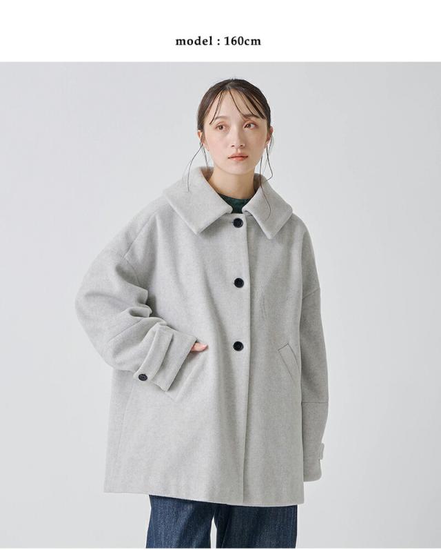 kelen ケレン  ビッグカラー Aライン コート “YONMY” lkl25wjk2078 レディース 2025aw新作 クーポン対象