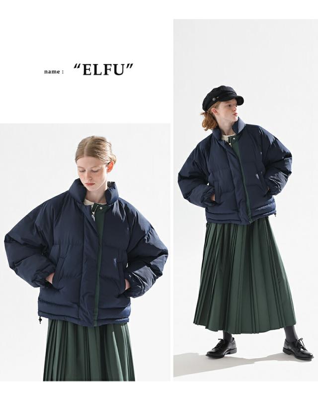 kelen ケレン  中綿入り デザイン パフ ジャケット “ELFU” lkl25wjk2082 レディース 2025aw新作 クーポン対象