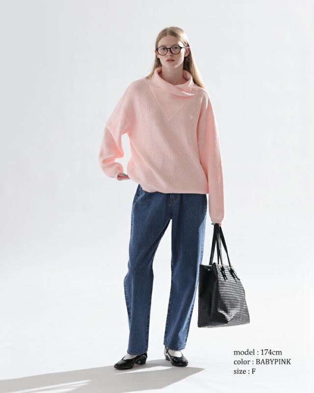 kelen ケレン  デザインカラー ニット プルオーバー “MOMO” lkl25wkn2005 レディース 2025aw新作 ☆☆ クーポン対象