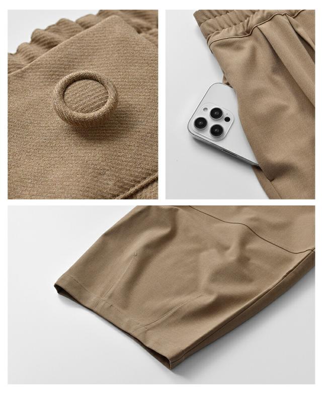 kelen ケレン  ストレッチ ヘム デザイン トラウザー パンツ “PAYTON” lkl25wpt2120 レディース 2025aw新作 ☆☆ クーポン対象