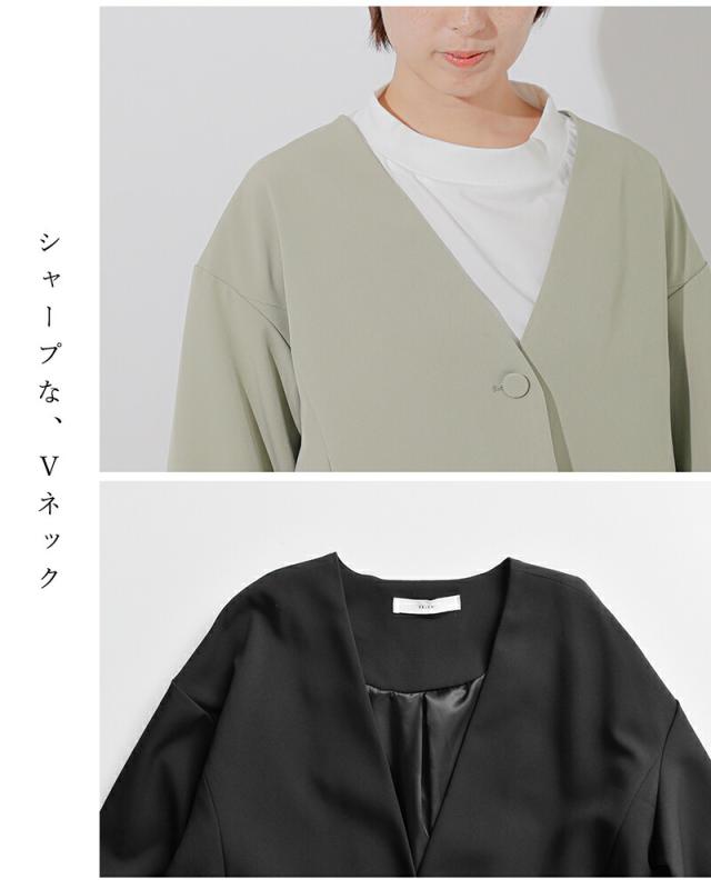 kelen ケレン Vネック デザイン ジャケット “OLMU” lkl26hjk2080 レディース  春夏_7