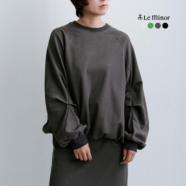 [2026aw新作]Le minor ルミノア コットン ボリュームスリーブ ドローコード カットソー LIBRE lmb03604 レディース 秋冬 15,048円