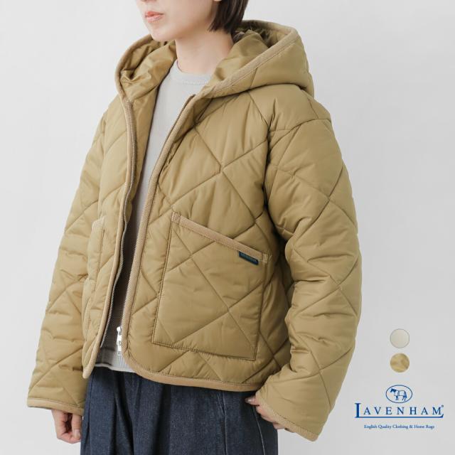 LAVENHAM ラベンハム  ビッグ キルティング ジップ クレイドン ジャケット “BIG QUILT ZIPPED CRAYDON WOMENS” lv10114 レディース 2025aw新作 クーポン対象