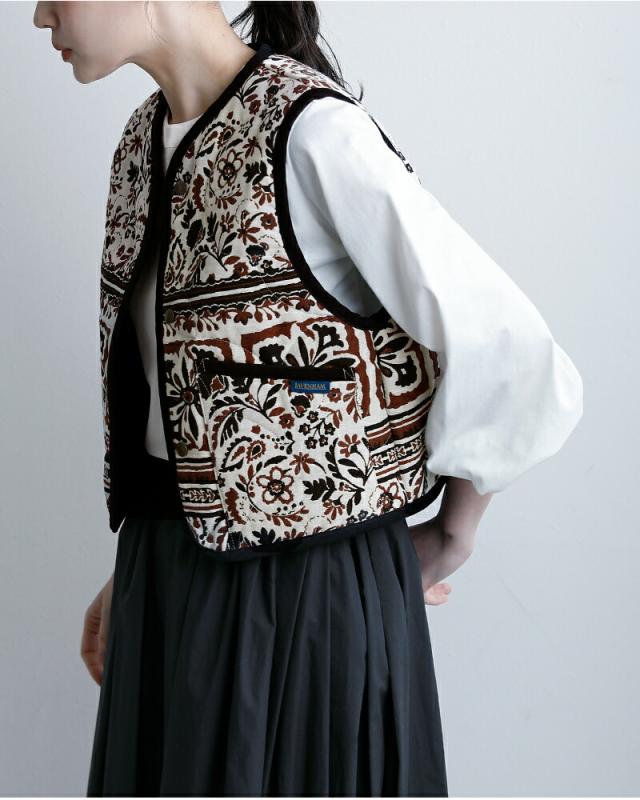 LAVENHAM ラベンハム ジャカード クロップド ソーンハム ベスト ジャケット JACQUARD CROPPED THORNHAM WOMENS lv13128 レディース 2026ss新作 春夏 クーポン対象_5