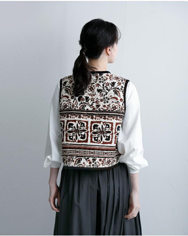 LAVENHAM ラベンハム ジャカード クロップド ソーンハム ベスト ジャケット JACQUARD CROPPED THORNHAM WOMENS lv13128 レディース 2026ss新作 春夏 クーポン対象_9
