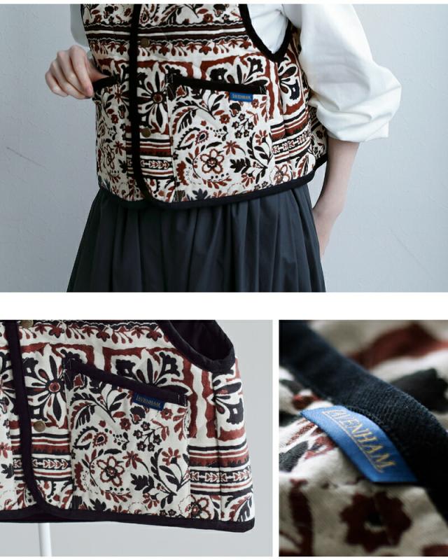 LAVENHAM ラベンハム ジャカード クロップド ソーンハム ベスト ジャケット JACQUARD CROPPED THORNHAM WOMENS lv13128 レディース 2026ss新作 春夏 クーポン対象_11