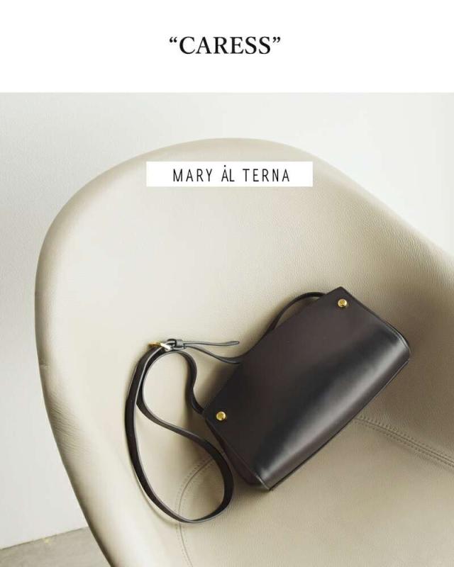 メアリオルターナ ショルダーバッグ MARY AL TERNA カウレザー ショルダー バッグ “CARESS” ma5102bg-55 クーポン対象