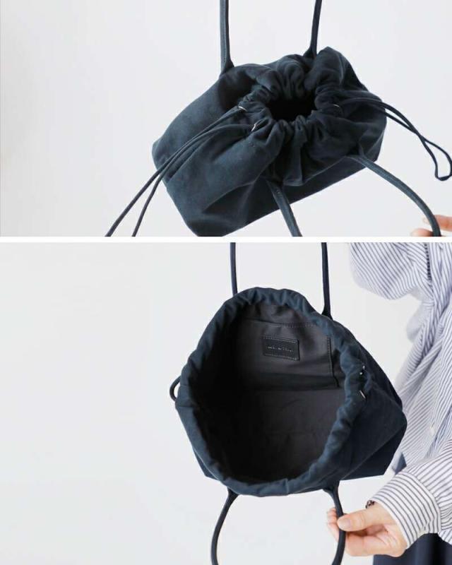 メアリオルターナ ハンドバッグ MARY AL TERNA  ウルトラスエード 巾着 ミニ ハンドバッグ “WRING” ma5227bg-38  クーポン対象