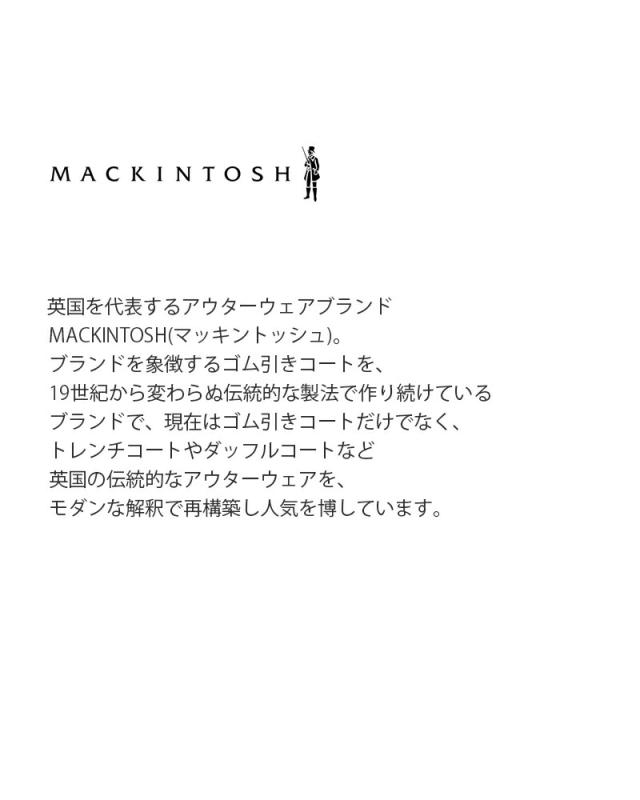 MACKINTOSH マッキントッシュ  ウールメルトン コリン クロップドスリーブ コート “COLLIN” l252mo1181f2k レディース 2025aw新作 クーポン対象