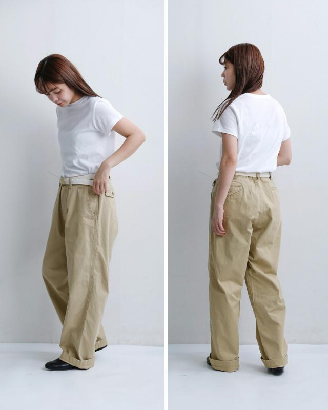 MASTER&Co. マスターアンドコー ベルト付き コットン チノパンツ mc076 2026ss新作 春夏 クーポン対象_7
