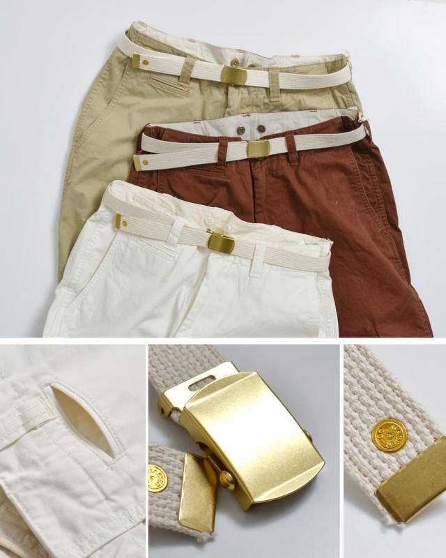 MASTER&Co. マスターアンドコー ベルト付き コットン チノパンツ mc076 2026ss新作 春夏 クーポン対象_10