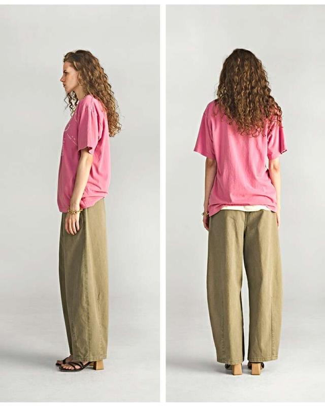 30%OFF カーキ kha:ki コットン ウォッシュド チノ ワイド