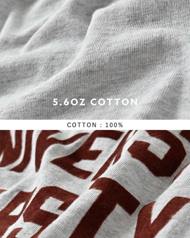 カーキ Tシャツ kha:ki  コットン 7分袖 Tシャツ “7TH TEE -K.U.V-” mil25scs3459  ☆☆ クーポン対象