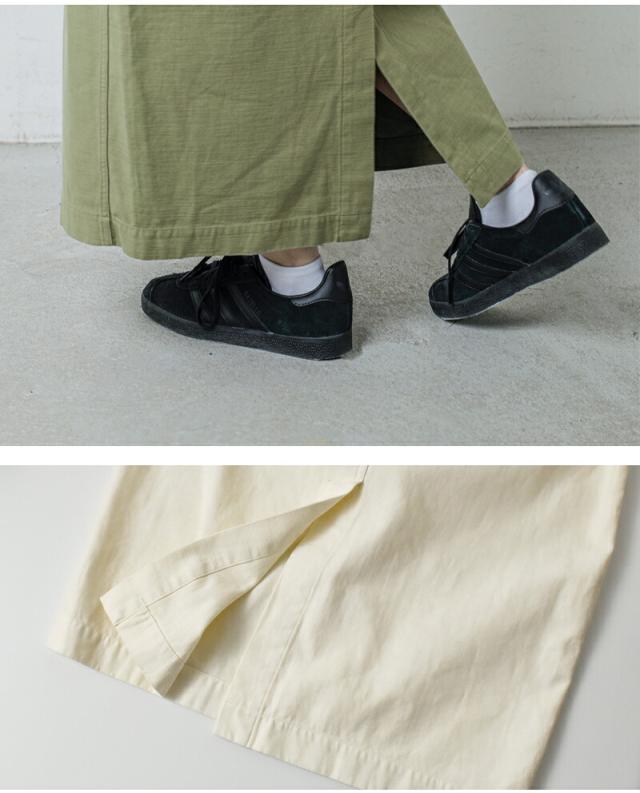 kha:ki カーキ ルーズバックサテン ファティーグ ミリタリー スカート “FATIGUE SKIRT” mil26hsk3096 レディース 2026ss新作 春夏 クーポン対象_14