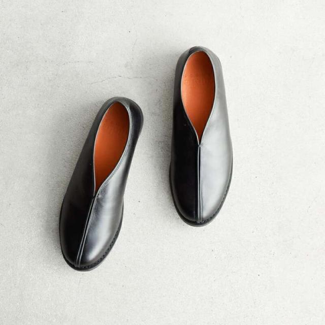 モールシューズ パンプス molle shoes 撥水 カウレザー フラット カンフーシューズ “KUNG-FU” mls210301-22 クーポン対象