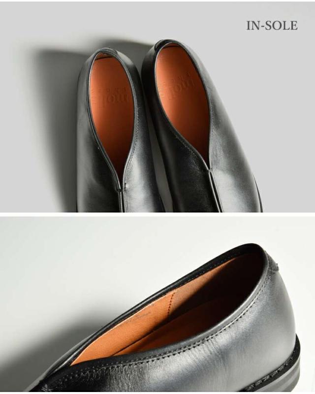 モールシューズ パンプス molle shoes 撥水 カウレザー フラット カンフーシューズ “KUNG-FU” mls210301-22_13