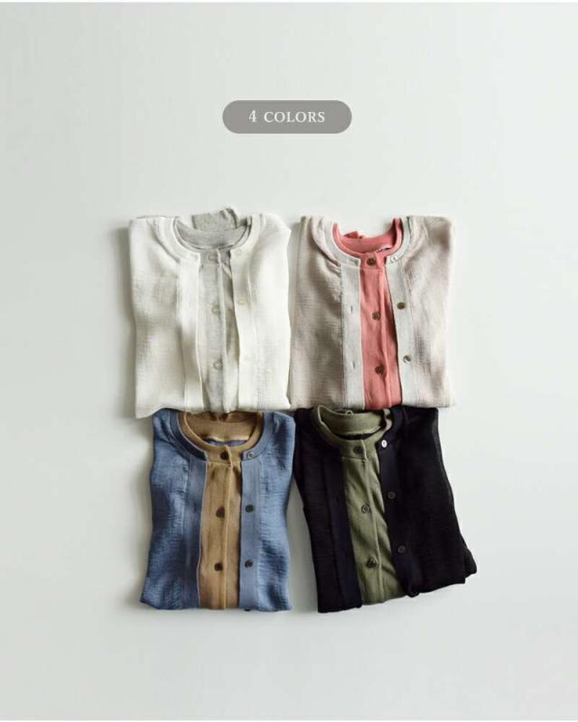 ミューニック カーディガン Munich クレープジョーゼット ニット