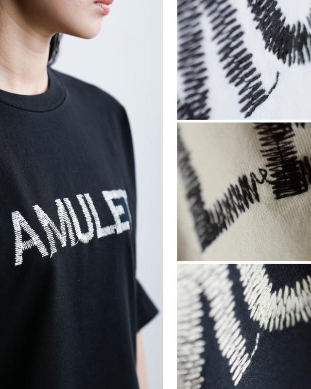 Munich ミューニック コットン ウォッシュドジャージー レタード刺繍 Tシャツ mn261u21 レディース 春夏_10