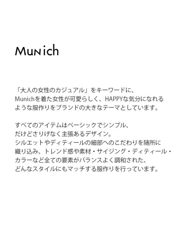 ミューニック Tシャツ Munich コットン シアー ストレッチ リブ クルーネック プルオーバー mn242u17_4