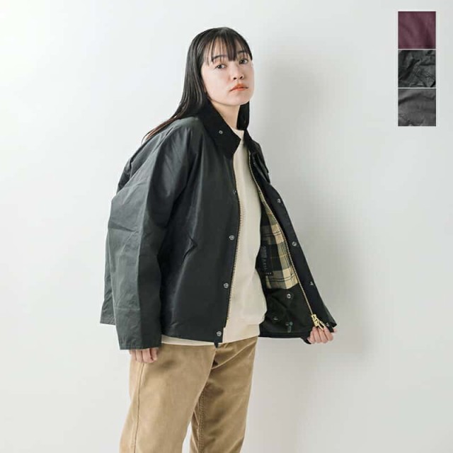 バブアー Barbour トランスポート ワックス ジャケット “TRANSPORT WAX” 242mwx1678-tr 2024aw新作 レディース アウター サイズ・カラ