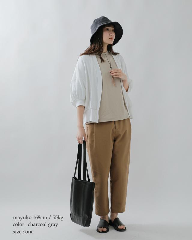 Nine Tailor ナインテイラー ベルギーリネン ハット Canna Hat n-1074 レディース 春夏持ち運び 手洗い 麻 日よけ ストラップ付 アウトドア フェス レジャー 春 夏_2