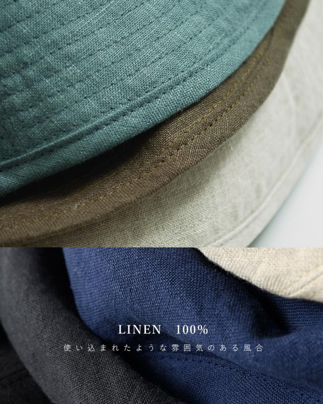 Nine Tailor ナインテイラー ベルギーリネン ハット Canna Hat n-1074 レディース 春夏持ち運び 手洗い 麻 日よけ ストラップ付 アウトドア フェス レジャー 春 夏_7